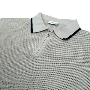 John Henric Cotton‎ Short Sleeve Sweater Medium Preppy Golf Old Money Vacation
